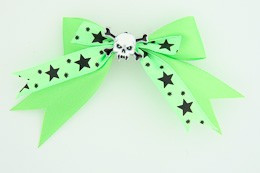 Green / skull tooth white green skull
