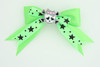 Green / cute skull bone white-pink green cute skull