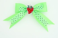 Dot green / strawberry green mix