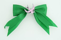 Green / swallow pink green animal