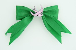 Green / swallow pink green animal