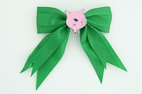 Green / cat pink green animal