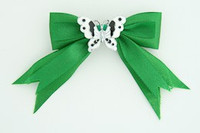 Green / butterfly white green animal