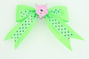 Dot green / cat pink green animal