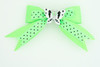 Dot green / butterfly white green animal