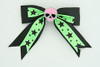 Bl-green / skull plain pink black-green skull