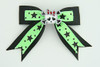Bl-green / cute skull bone white-red black-green cute skull