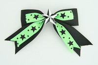 Bl-green / star white black-green star