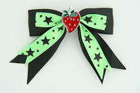 Bl-green / strawberry black-green mix