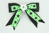 Bl-green / cat white black-green animal