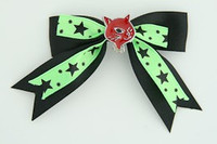 Bl-green / cat red black-green animal