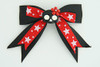 Bl-Red / cute skull flower black-red black-red cute skull