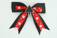 Bl-red / ace of spades black-red mix