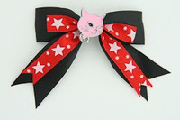 Bl-red / cat pink black-red animal