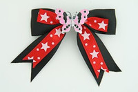 Bl-red / butterfly pink black-red animal