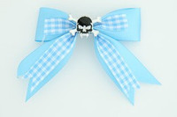 C blue / skull tooth black blue skull