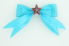 Dot blue / star black-red blue star