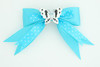 Dot blue / butterfly white blue animal