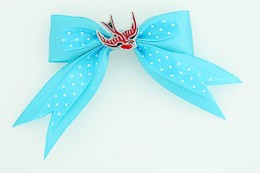 Dot blue / swallow red blue animal