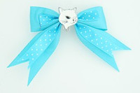Dot blue / cat white blue animal
