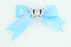 Blue / butterfly white blue animal