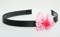 Flower D.pink light pink bow & flower