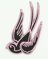 Long swallow pink left