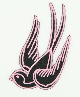 Long swallow pink left