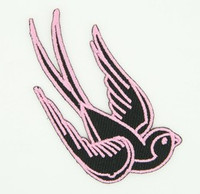 Long swallow pink right