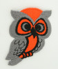 Owl grey-orange 