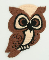 M owl brown animal big