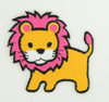 Lion king with pink hair yellow