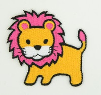 Lion king with pink hair yellow