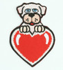 Heart dog animal 