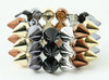 BL-S-BR-G-GR spiky studs bracelet