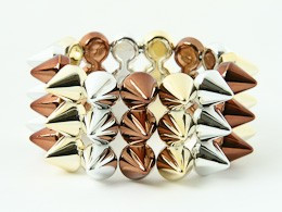 BR-G-S spiky studs bracelet