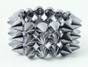 Grey spiky studs bracelet