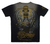 Back - Cross wings black minute mirth