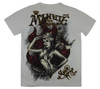 Back - Skull helmet white minute mirth