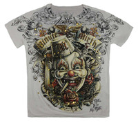Front - MM clown white minute mirth 