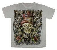 Front - Skull hat white minute mirth
