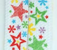 Star Flower White Star Shoelace