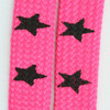 Star big pink star shoelace