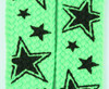 Star line green star shoelace