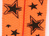 Star line orange star shoelace