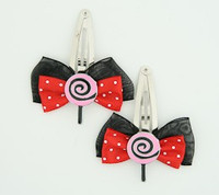 Black-Red / lolly pink red sweet