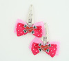 D.Pink / heart bone red-black dark pink sweet