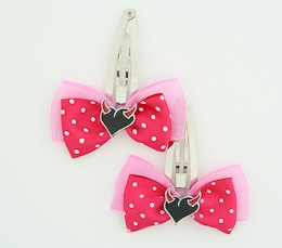 D.Pink / heart horn red dark pink sweet