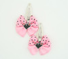 L.Pink / heart horn red light pink sweet
