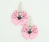 L.Pink / heart horn white light pink sweet